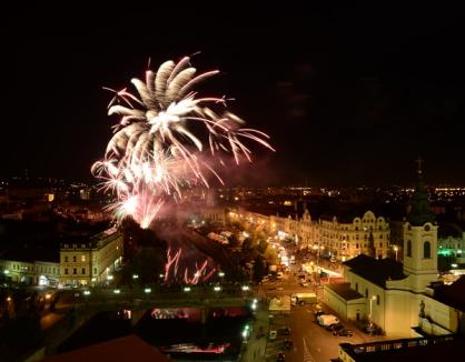 Show cu Zdob şi Zdub şi artificii în ultima seară de concerte la Toamna Orădeană (FOTO / VIDEO)